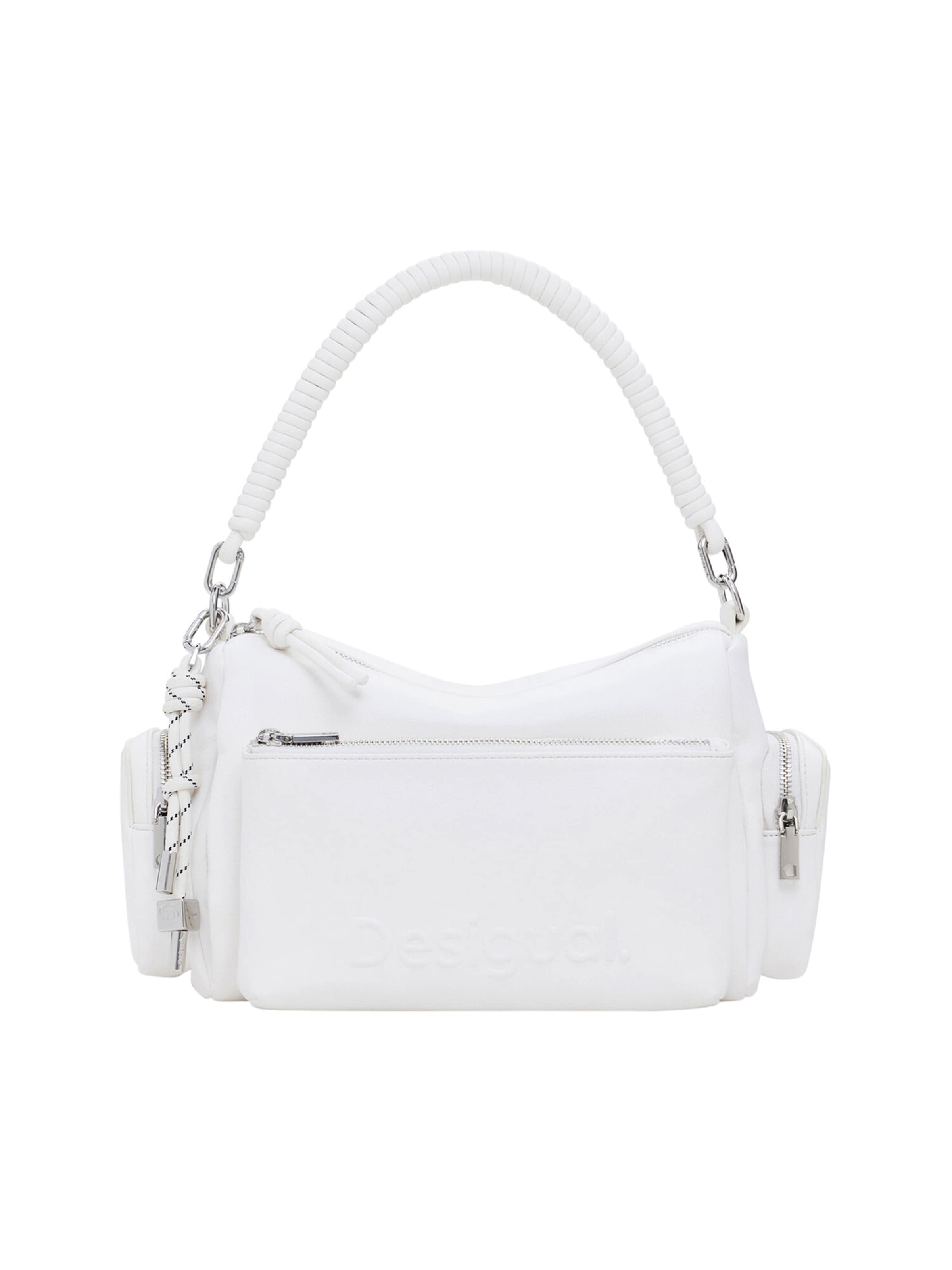 Desigual Håndtaske i hvid: forside