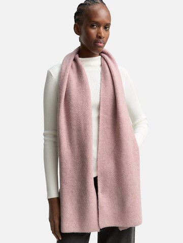 TOM TAILOR DENIM Scarf in Pink: front