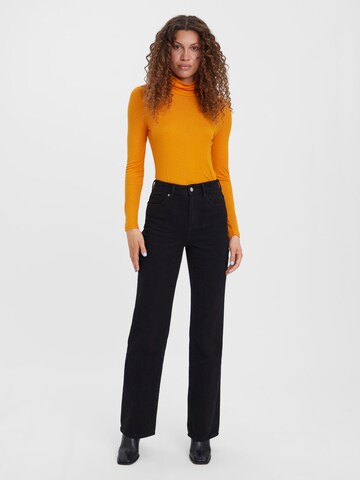 VERO MODA Regular Jeans 'KITHY' in Schwarz