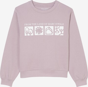 Marc O'Polo Sweatshirt in Roze: voorkant