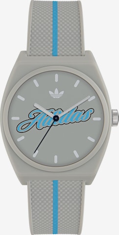 ADIDAS ORIGINALS Analoog horloge 'Project Two' in Grijs: voorkant