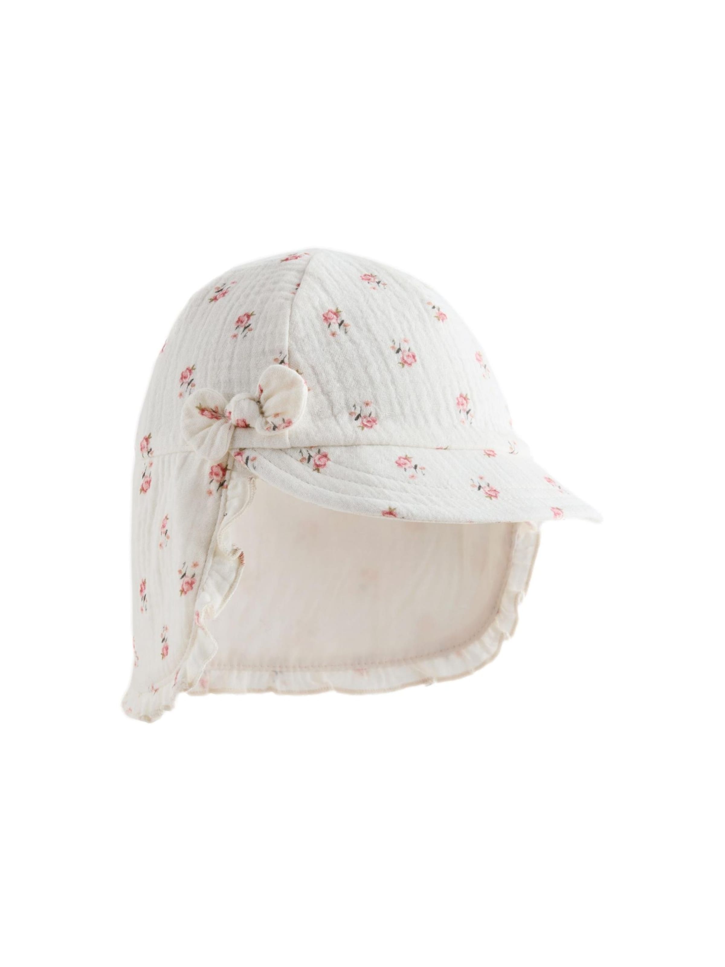 Next Hat in White: front