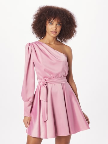 WAL G. Sukienka koktajlowa 'FRANKIE' w kolorze fioletowy: przód