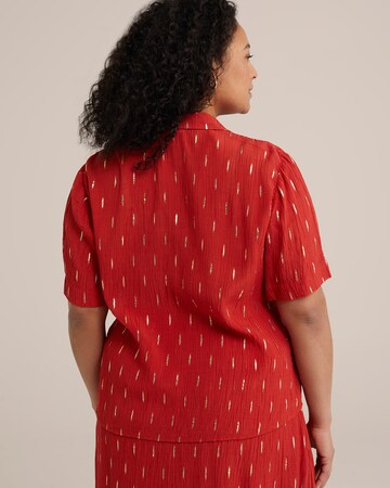 WE Fashion - Blusa en rojo