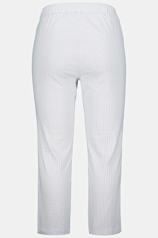 Ulla Popken Slim fit Pants 'Sienna' in White