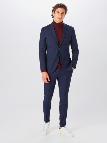 JACK & JONES Slim fit Suit 'Franco' in Blue: front