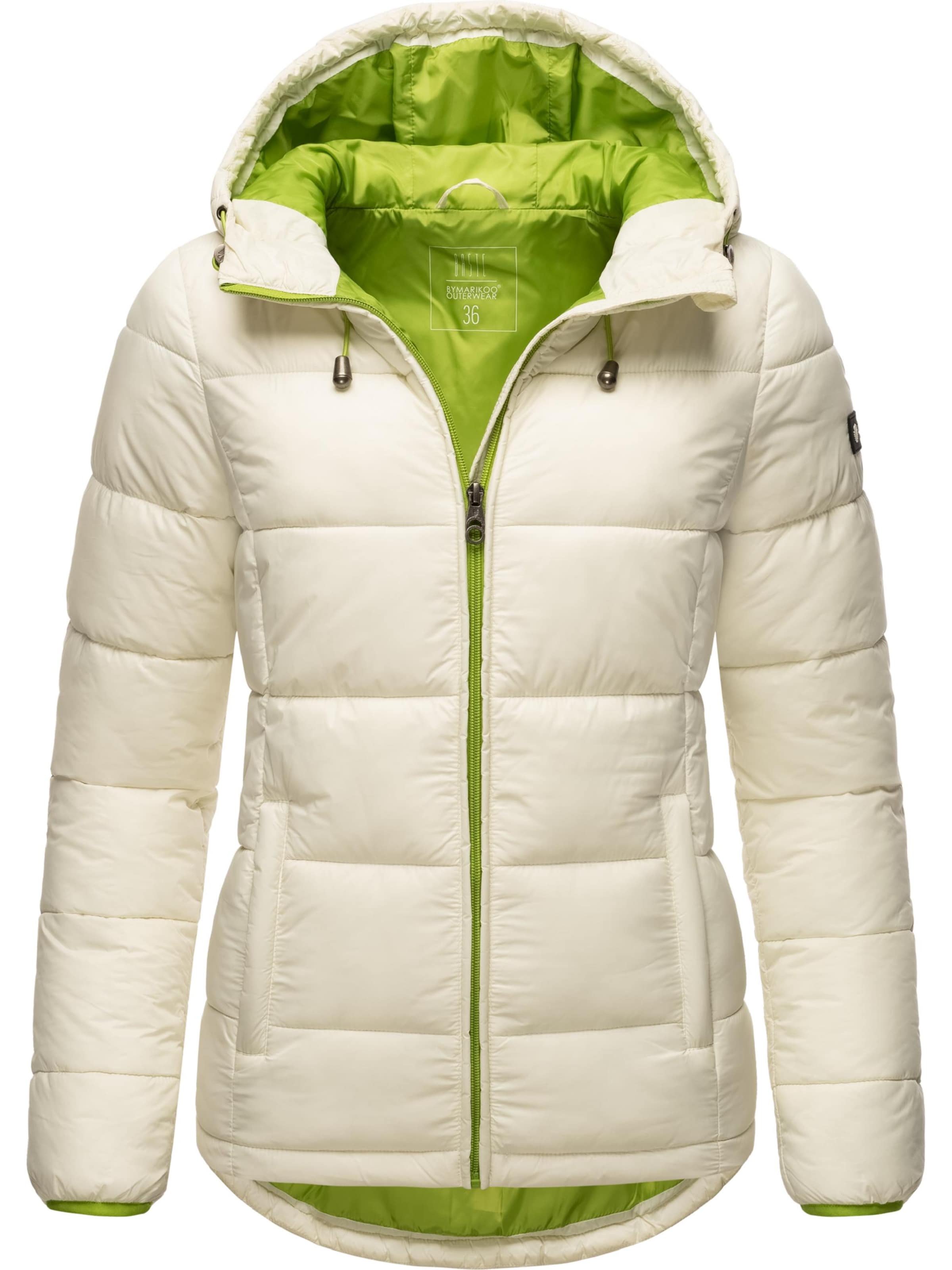 MARIKOO - Chaqueta de invierno 'Leandraa' en blanco: frente