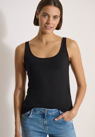 CECIL Top in Black: front