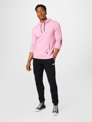 HOLLISTER Tapered Trousers in Black