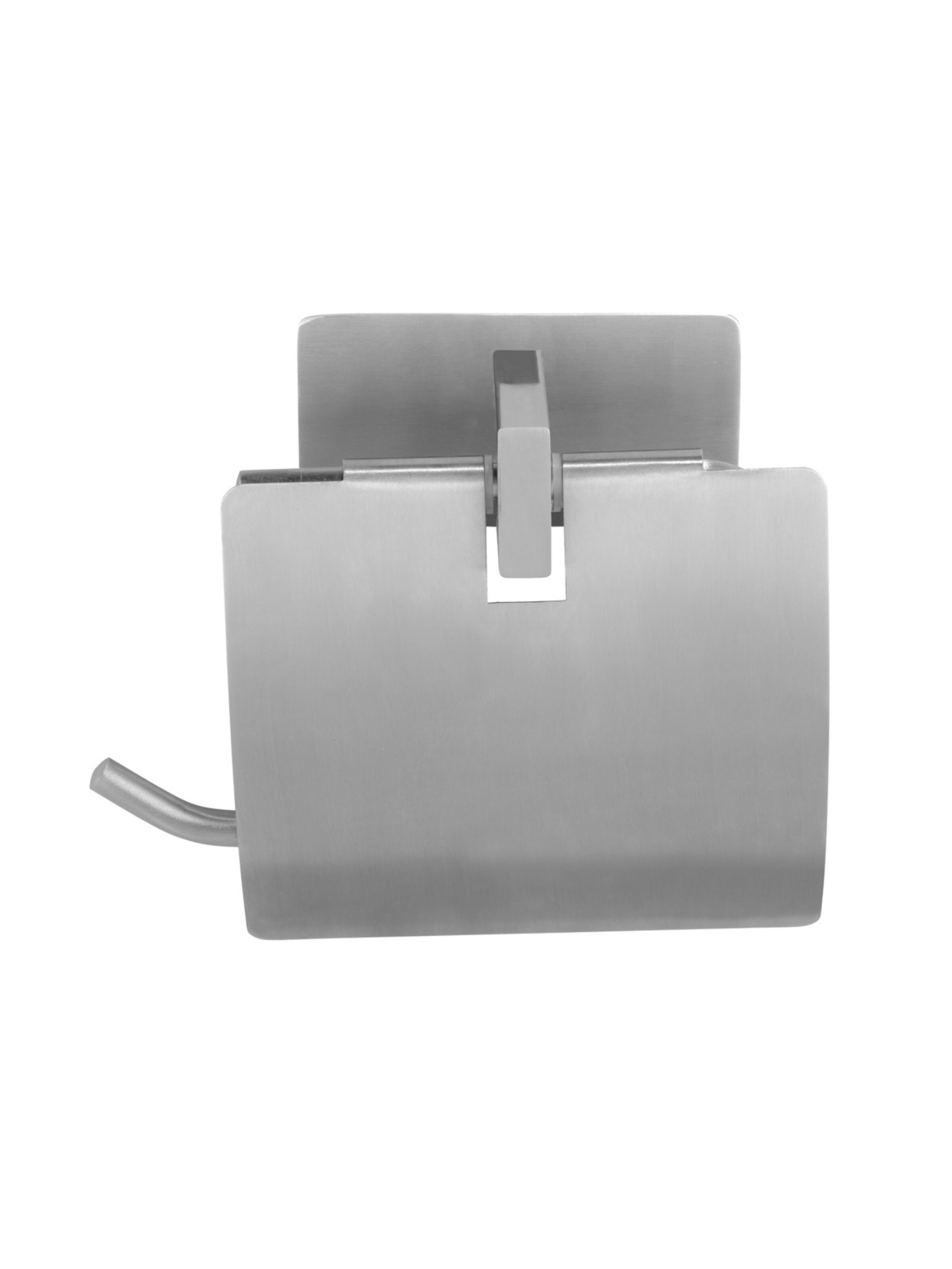 Wenko Toilettenpapierhalter 'Genova' in Silber: Vorderseite