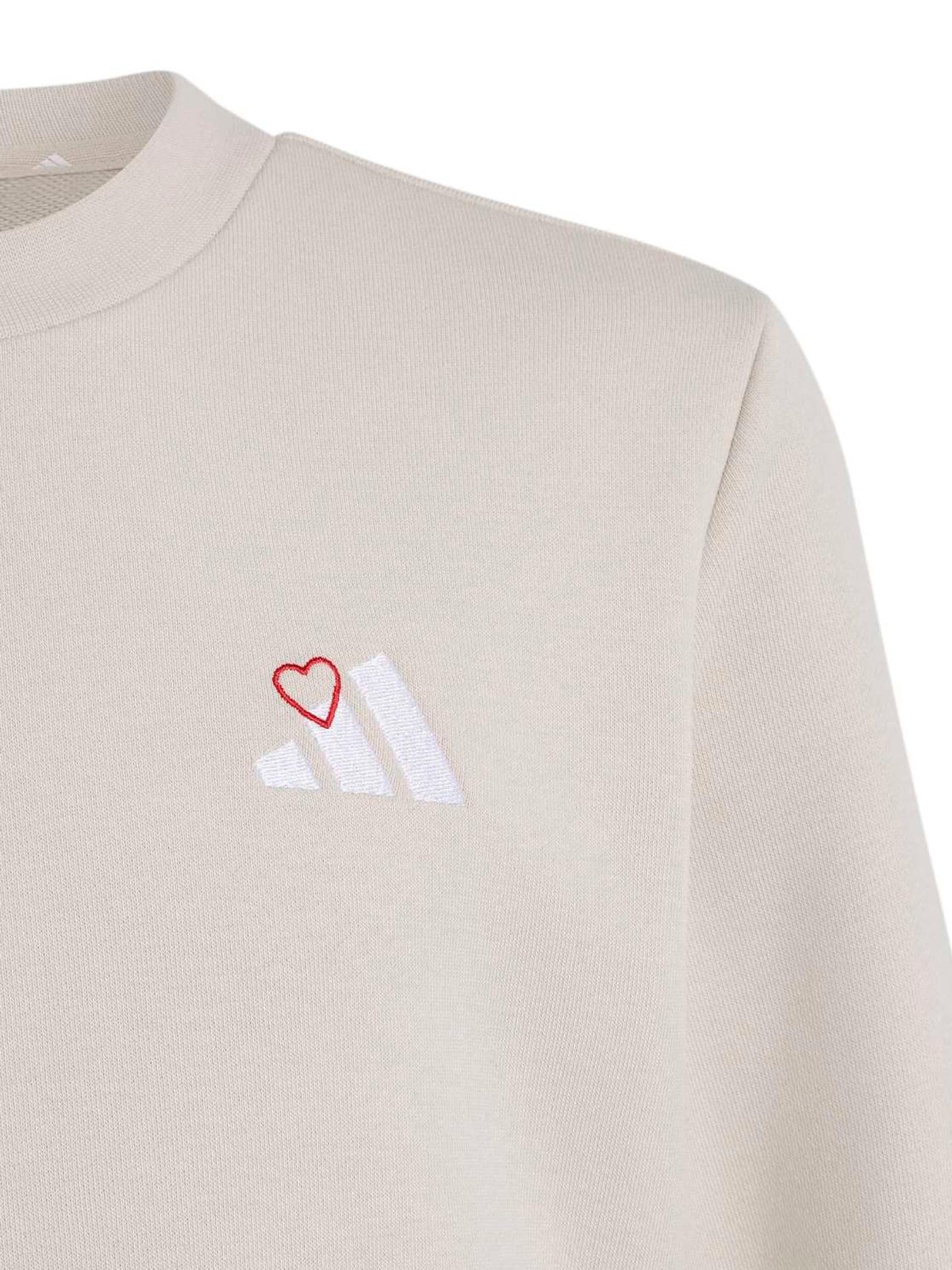 ADIDAS SPORTSWEAR Sport sweatshirt 'HEART' i grå