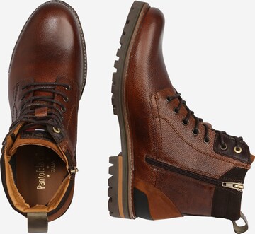 PANTOFOLA D'ORO Lace-Up Boots 'Ponzano' in Brown