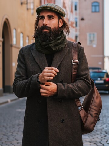Fawler Scarf ' Frisco ' in Grün: Vorderseite