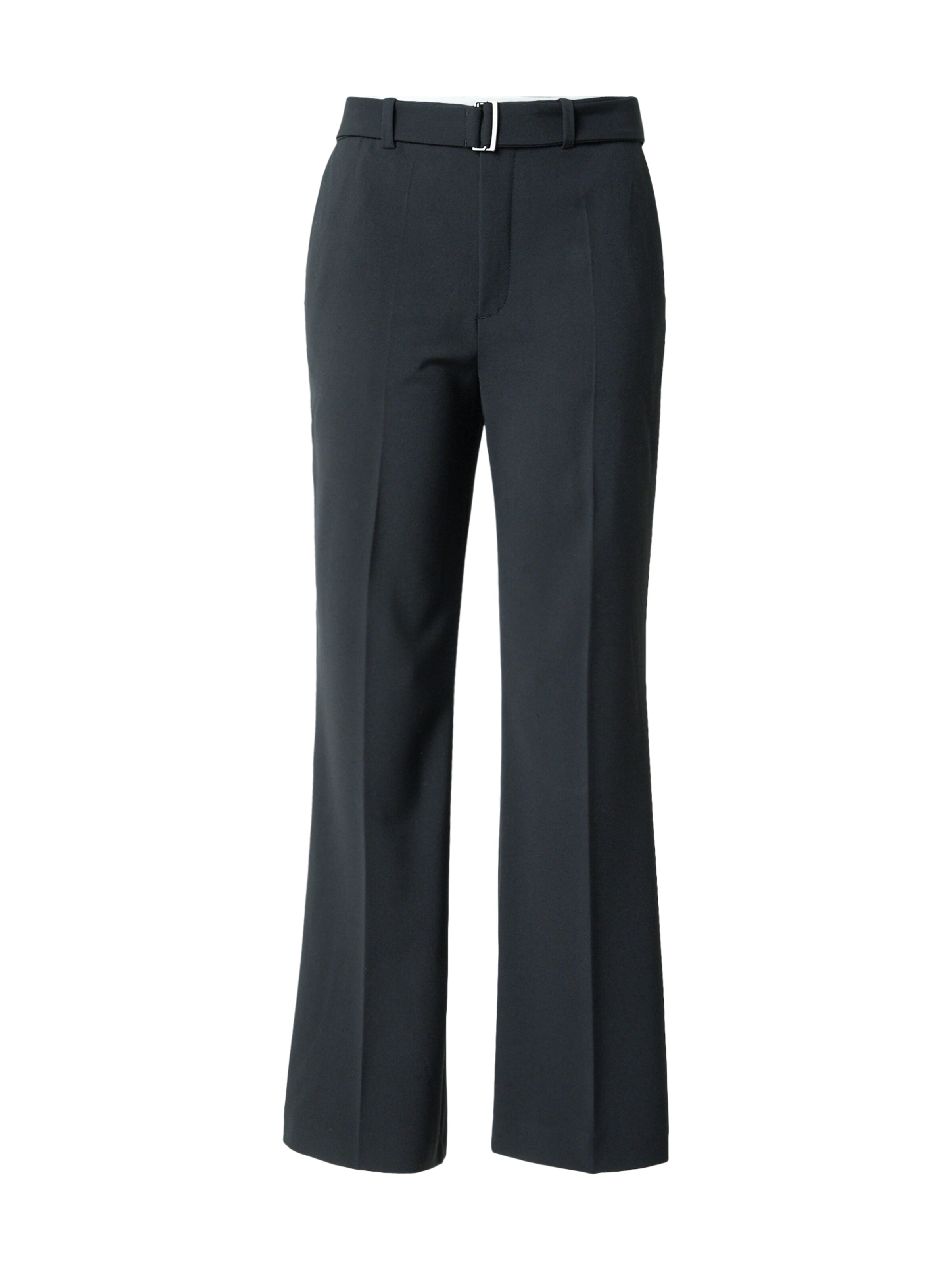 DRYKORN Loose fit Trousers with creases 'ARGUE' in Black: front