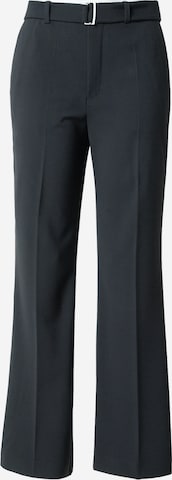 DRYKORNLoosefit Hlače na crtu 'ARGUE' - crna boja: prednji dio