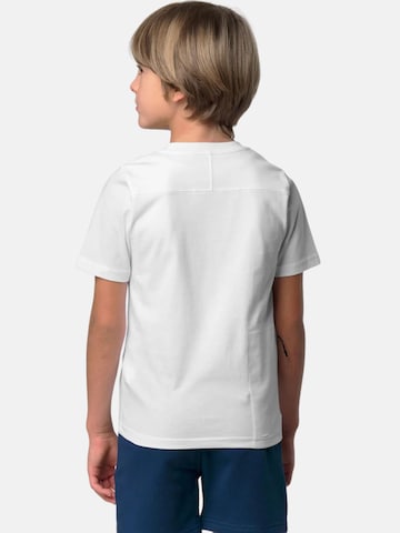 K-Way Shirt 'K-WAY KIDS P.LEONIDE COLORFUL SQUARE T-SHIRT' in White