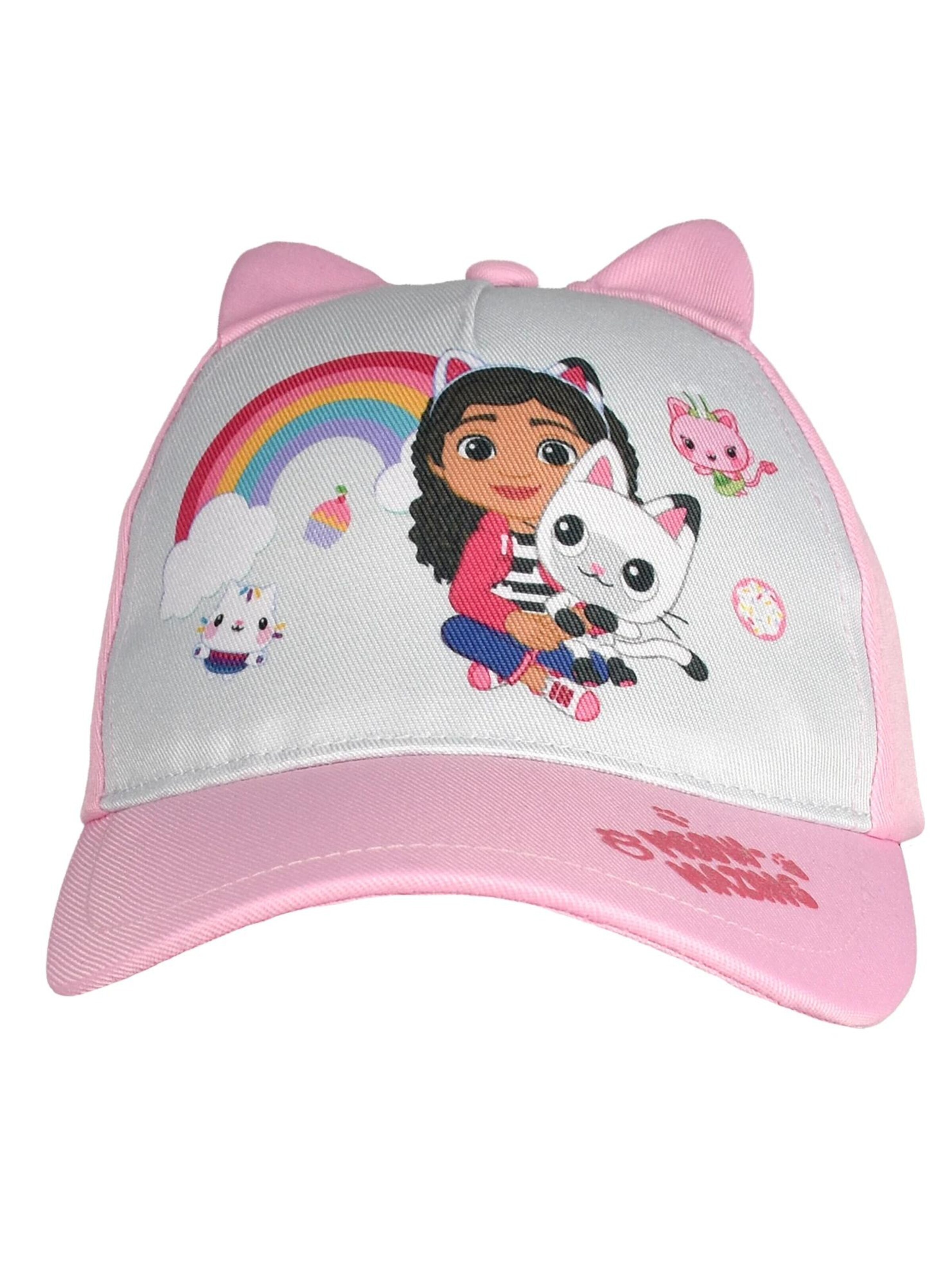 Gabby`s Dollhouse Hat 'mit Ohren Meow Mazing' in Pink: front