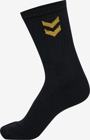 Hummel Athletic Socks in Black: front