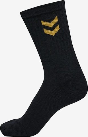 Hummel Athletic Socks in Black: front