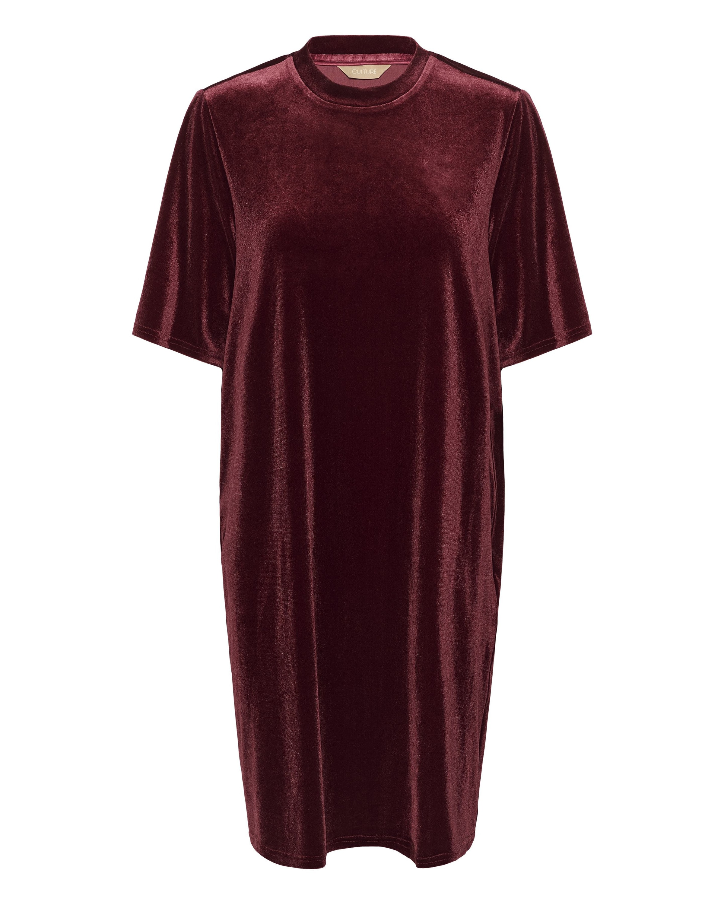 CULTURE Oversized Dress 'CUZoe' in Red: front