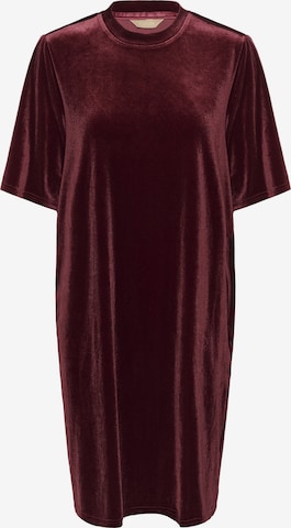 Robe oversize 'CUZoe' CULTURE en rouge : devant