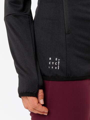 VAUDE Functionele fleece jas 'Monviso' in Zwart