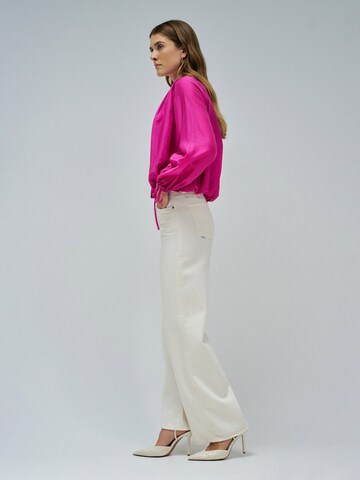 Chemisier Salsa Jeans en rose