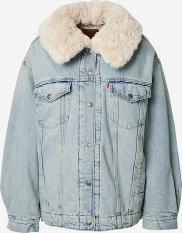 LEVI'S ® Between-Season Jacket 'XL Sherpa Trucker' in Blue: front