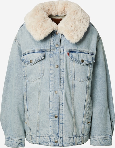 LEVI'S ® Prehodna jakna 'XL Sherpa Trucker' | kremna / moder denim barva, Prikaz izdelka