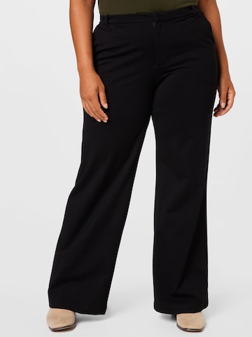 Vero Moda Curve Loosefit Broek in Zwart: voorkant