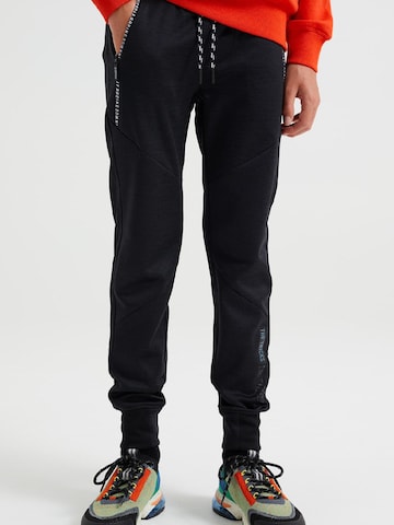 WE Fashion Tapered Broek in Grijs