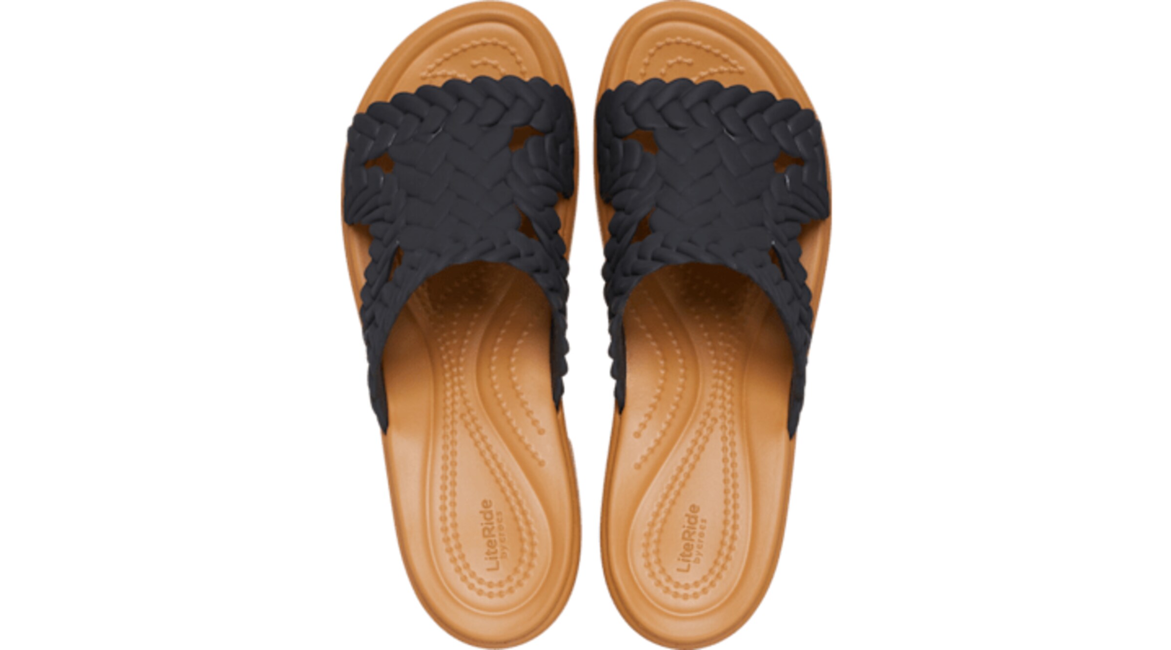 Crocs Šľapky 'Brooklyn' - Čierna