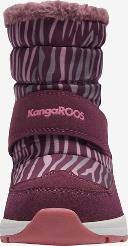 KangaROOS Snow Boots 'KP-MARTY RTX' in Red