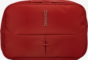 Roncato Toiletry Bag in Red: front