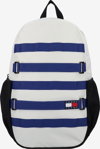Tommy Jeans Backpack 'Skater' in White: front