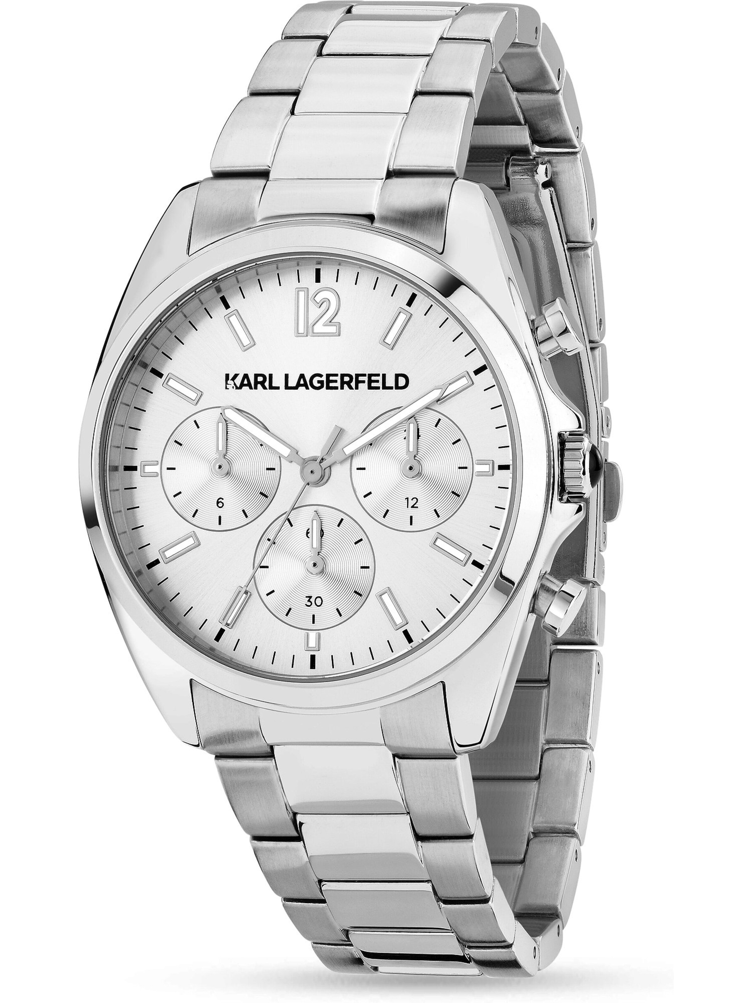 Karl Lagerfeld Uhr in Silber