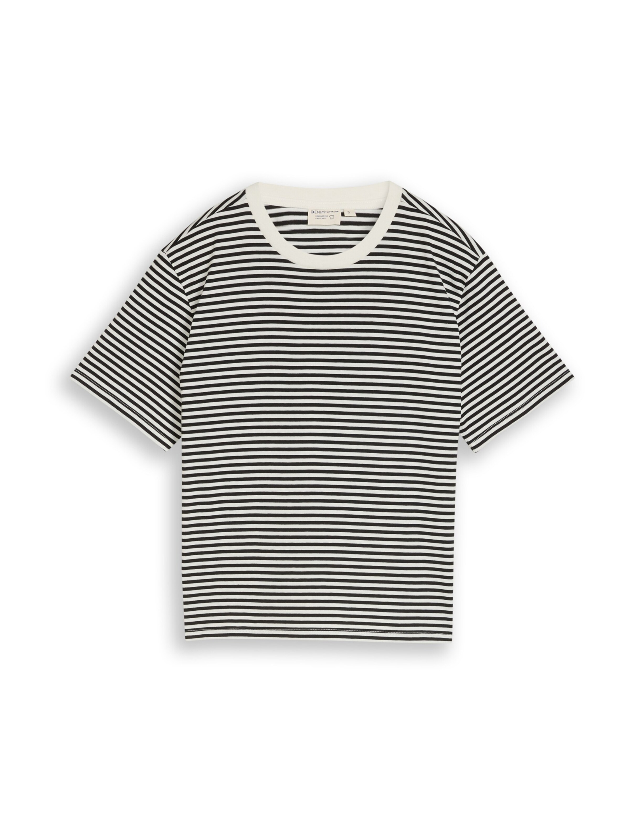 TOM TAILOR DENIM Shirt in Black: front