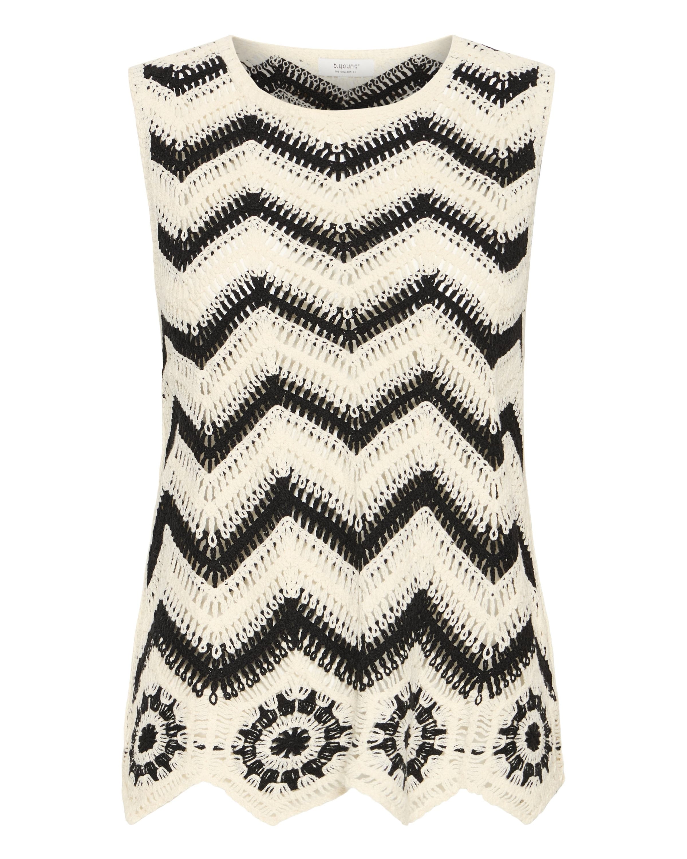 b.young Pullover in Beige: Vorderseite