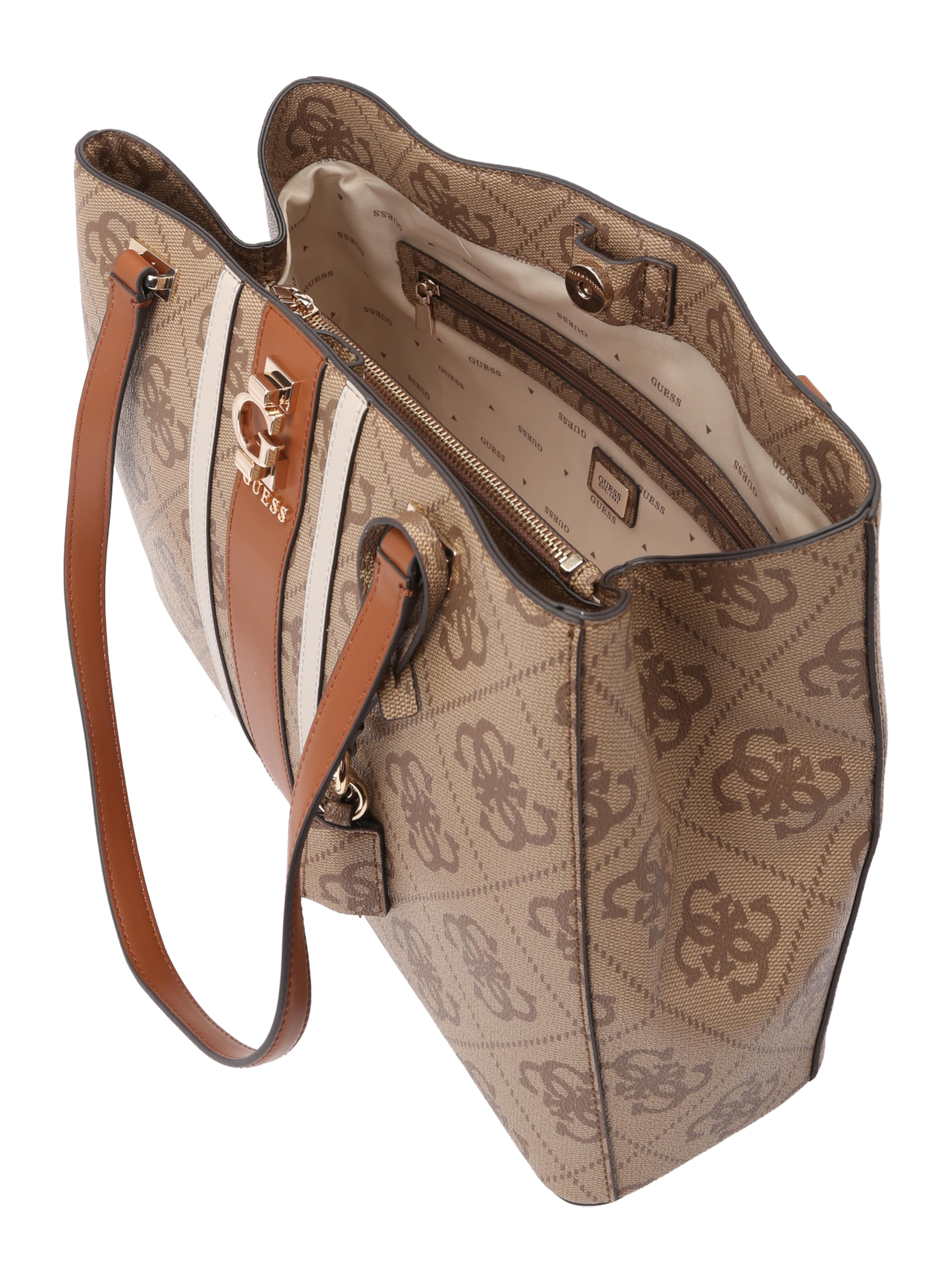 GUESS Shopper 'ERENIA TOTE' in Braun