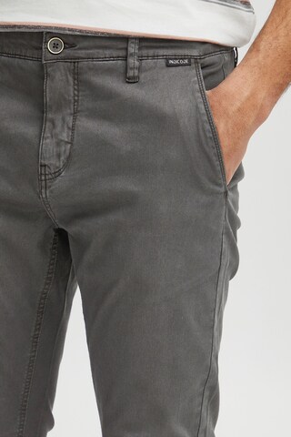 INDICODE JEANS Regular Chinohose 'Lucas' in Grau