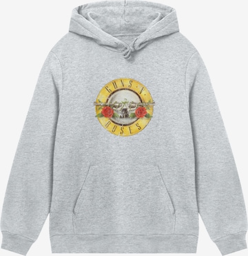 F4NT4STIC Sweatshirt 'Guns 'n' Roses' in Grau: Vorderseite