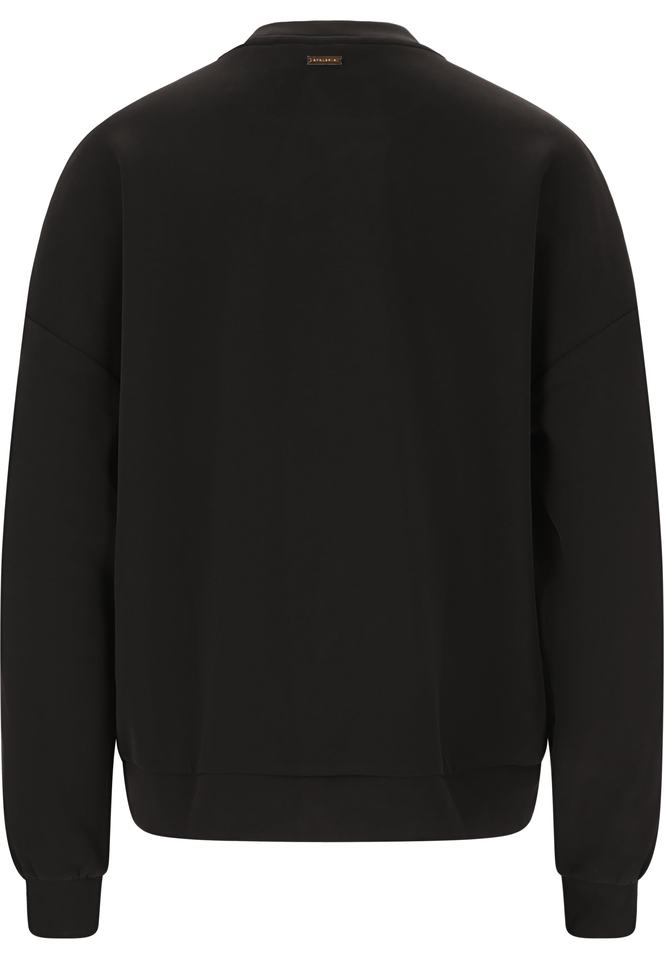 Athlecia Sportsweatshirt 'Jillnana' in Schwarz: Vorderseite