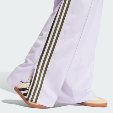 ADIDAS ORIGINALS Wide leg Trousers 'Firebird' in Purple