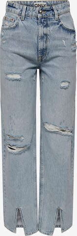 Wide Leg Jean 'ASTRID' ONLY en bleu : devant