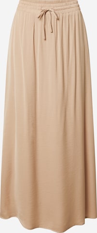 VILA Rok in Beige: voorkant