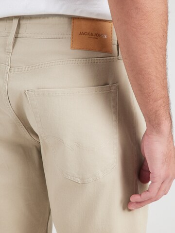 JACK & JONES Regular Shorts 'JPSTRICK DYLAN' in Beige