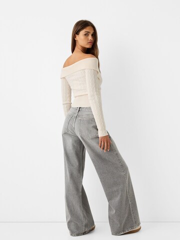 Cardigan Bershka en beige