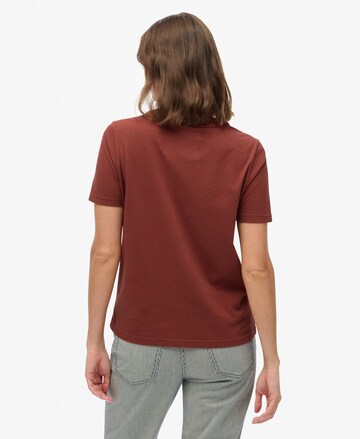 T-shirt Superdry en rouge