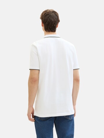 TOM TAILOR DENIM Μπλουζάκι σε λευκό