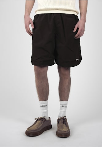 Wide Leg Pantalon 'Low Tide' Prohibited en noir : devant